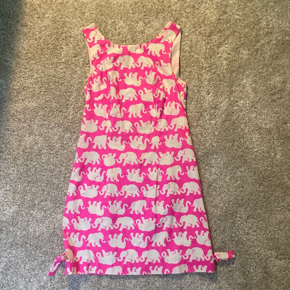Pink elephant dress